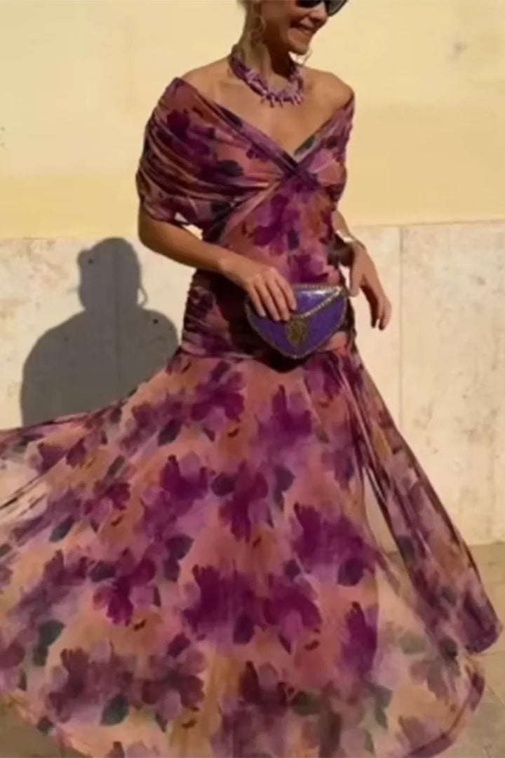 ISABELLA | Elegant Maxi Dress with Flattering Waist and Timeless Class