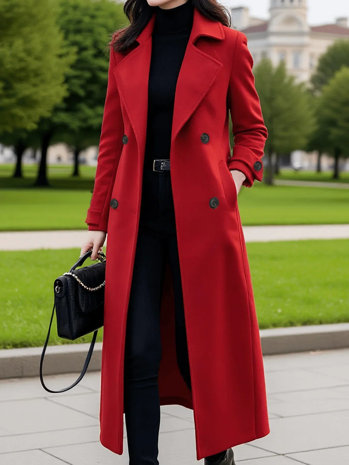 Wool Coat – Stylish Long Design for Warmth and Versatility