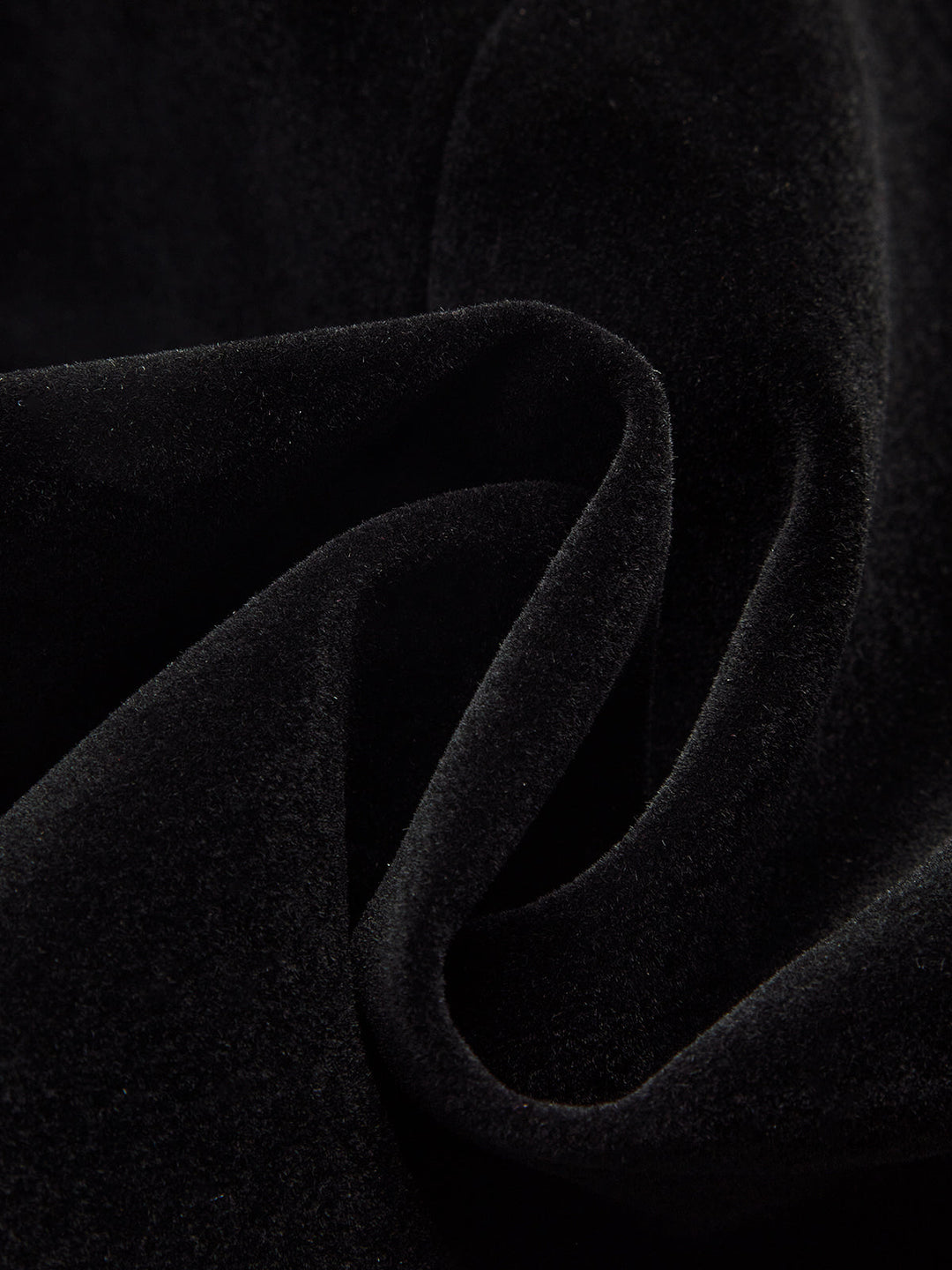 Velvet Stand Collar Blazer