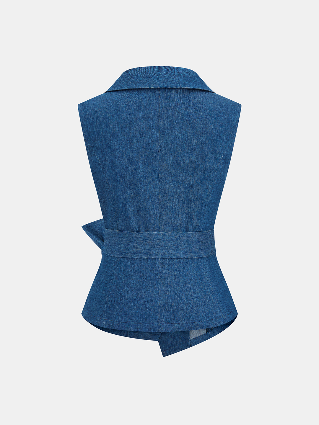 Wrap Tie-Waist Vest