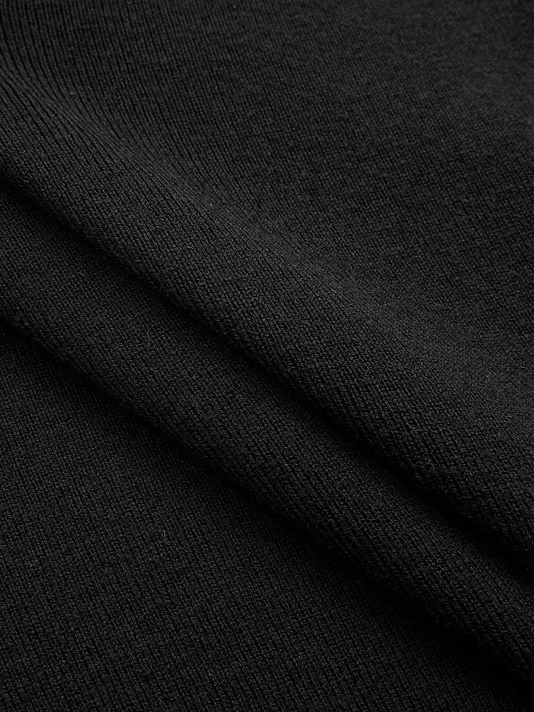 Contrast-Trim Tie-Neck Sweater Vest
