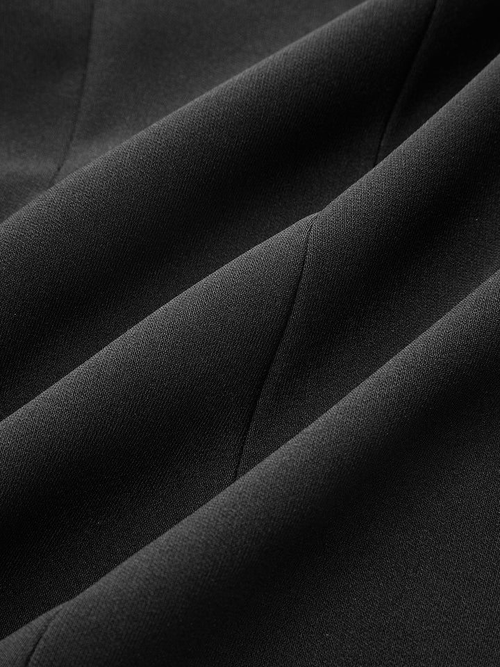 Tie-Waist Tailored Blazer