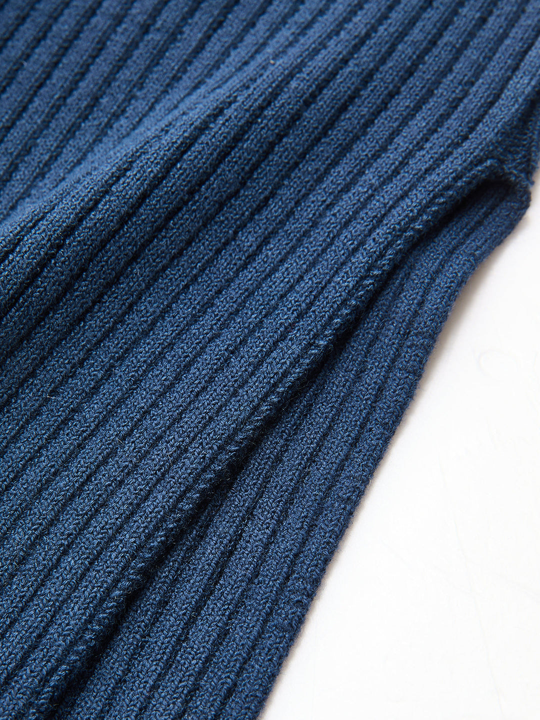 Ribbed Knit One-Shoulder Asymmetrical Top