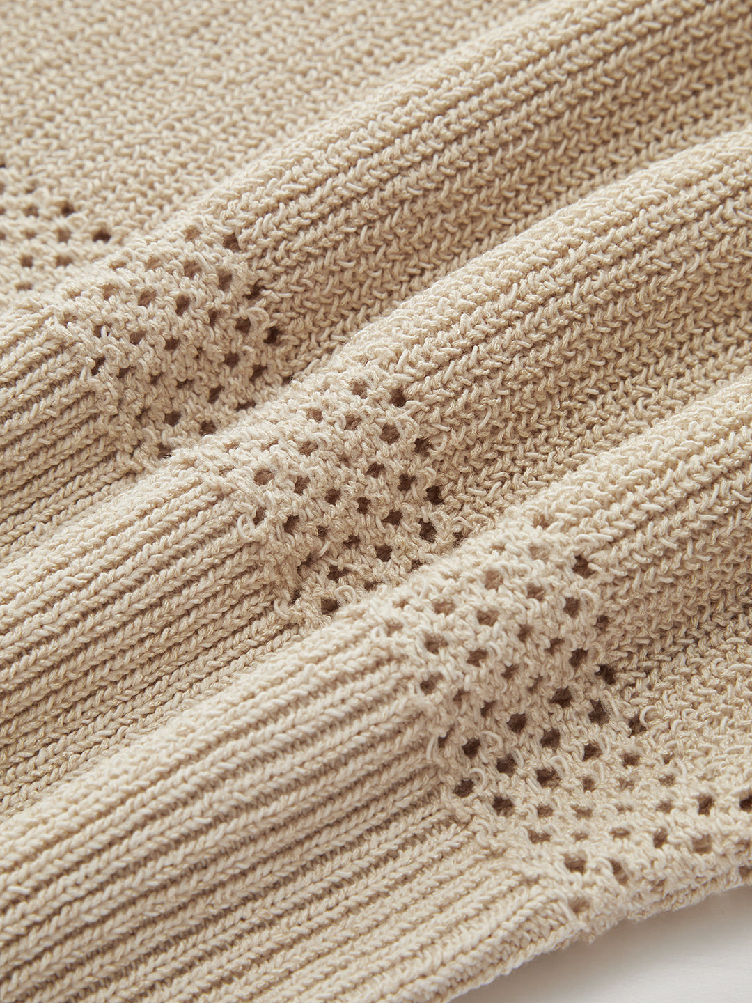 Bloused Waist Sleeveless Knit Top