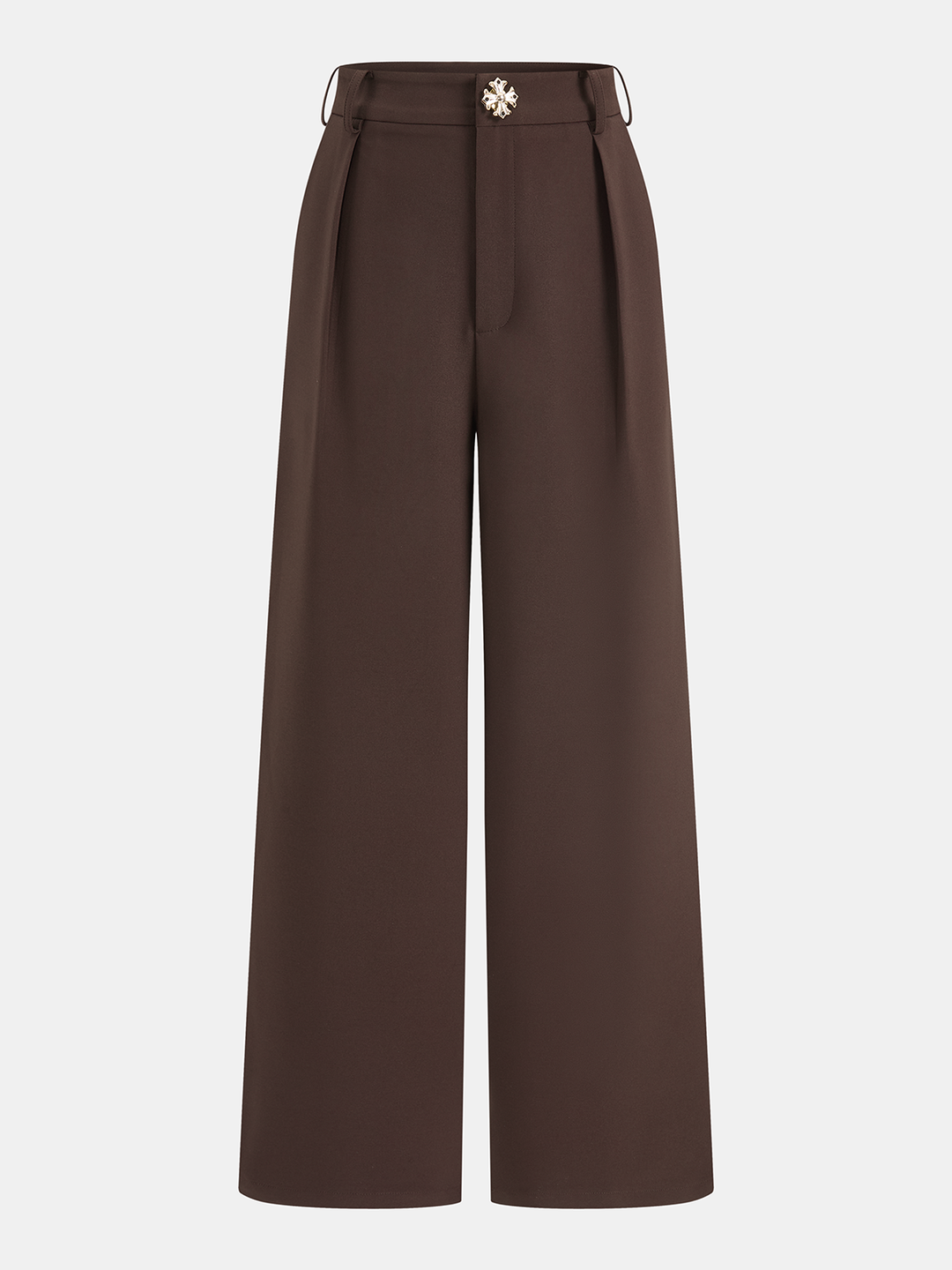 Sleeveless Vest & Wide Leg Pants Set