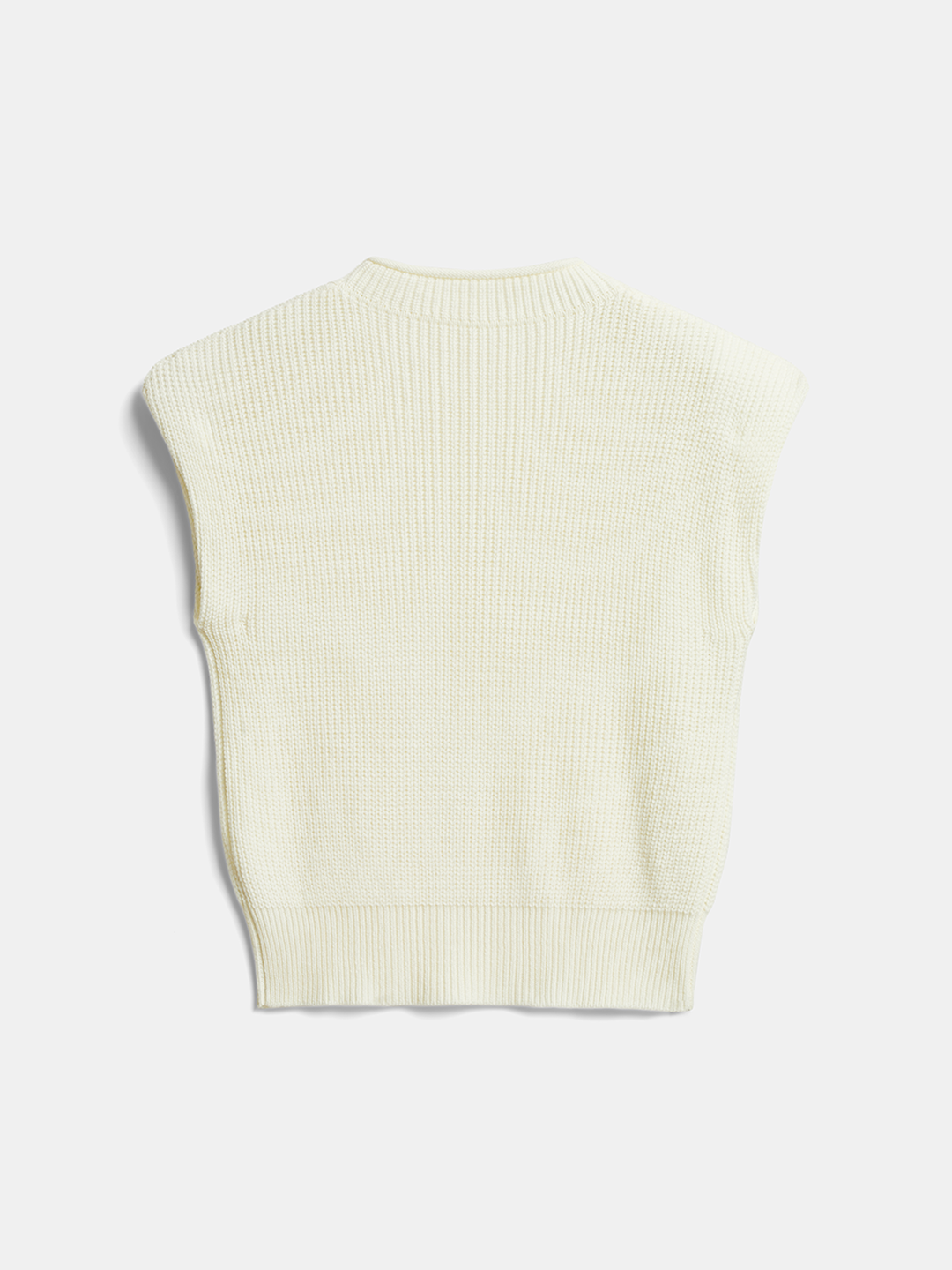 Plain Cap Sleeve Sweater Vest