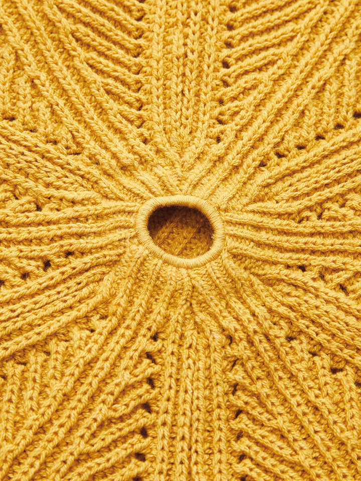 Sleeveless Hollow Out Knit Halter Top