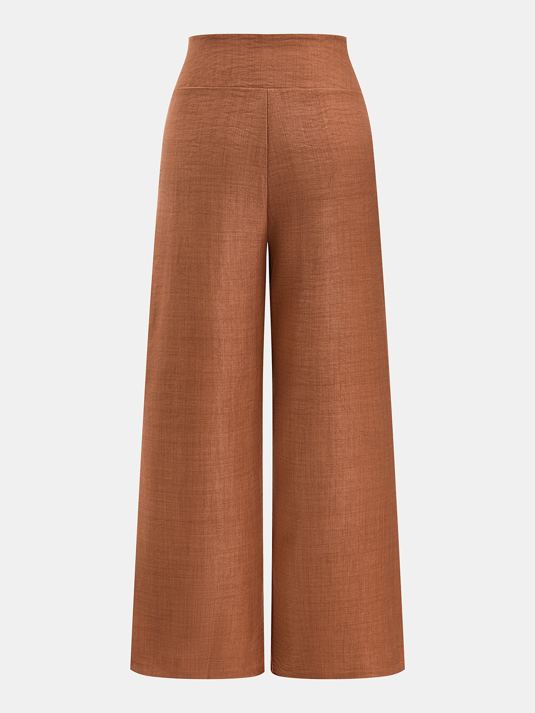 Buttoned Vest & Pleated Wide Leg Pants Set