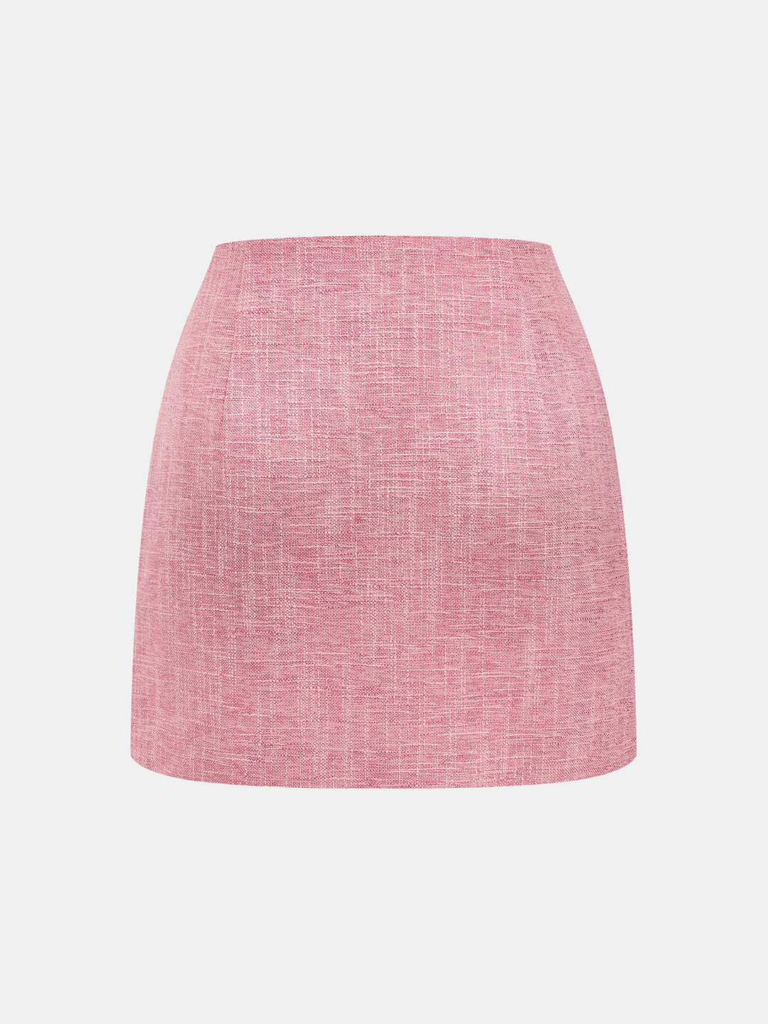 Tweed Sleeveless Vest & Mini Skirt Set