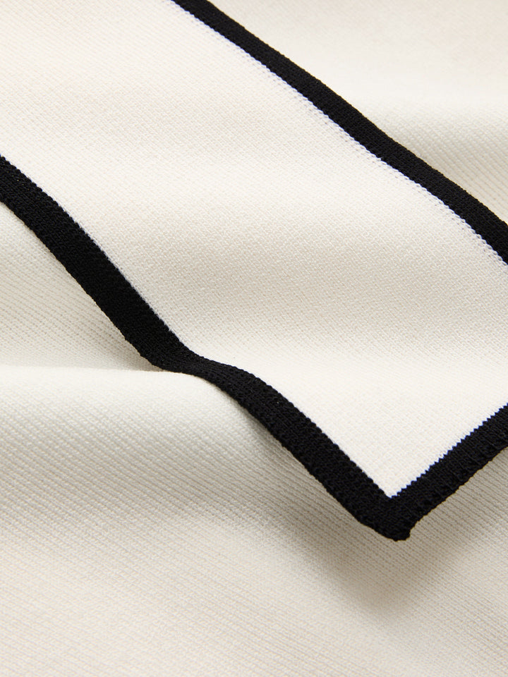 Removable Sailor Collar Knit Vest