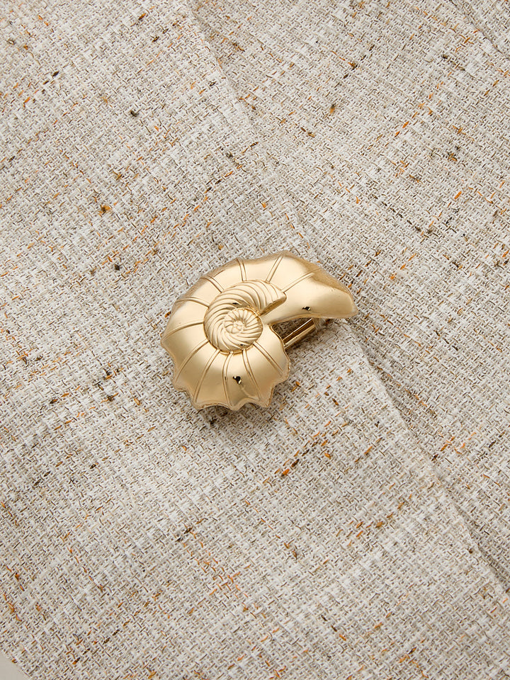 Textured Asymmetric Buttoned Vest