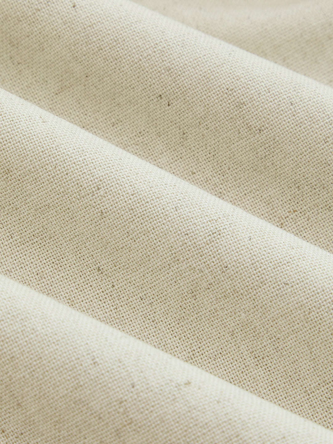 Scalloped Hem Cotton Linen Slip Mini Dress