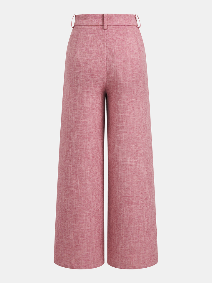 Halter Vest & Wide Leg Pants Set