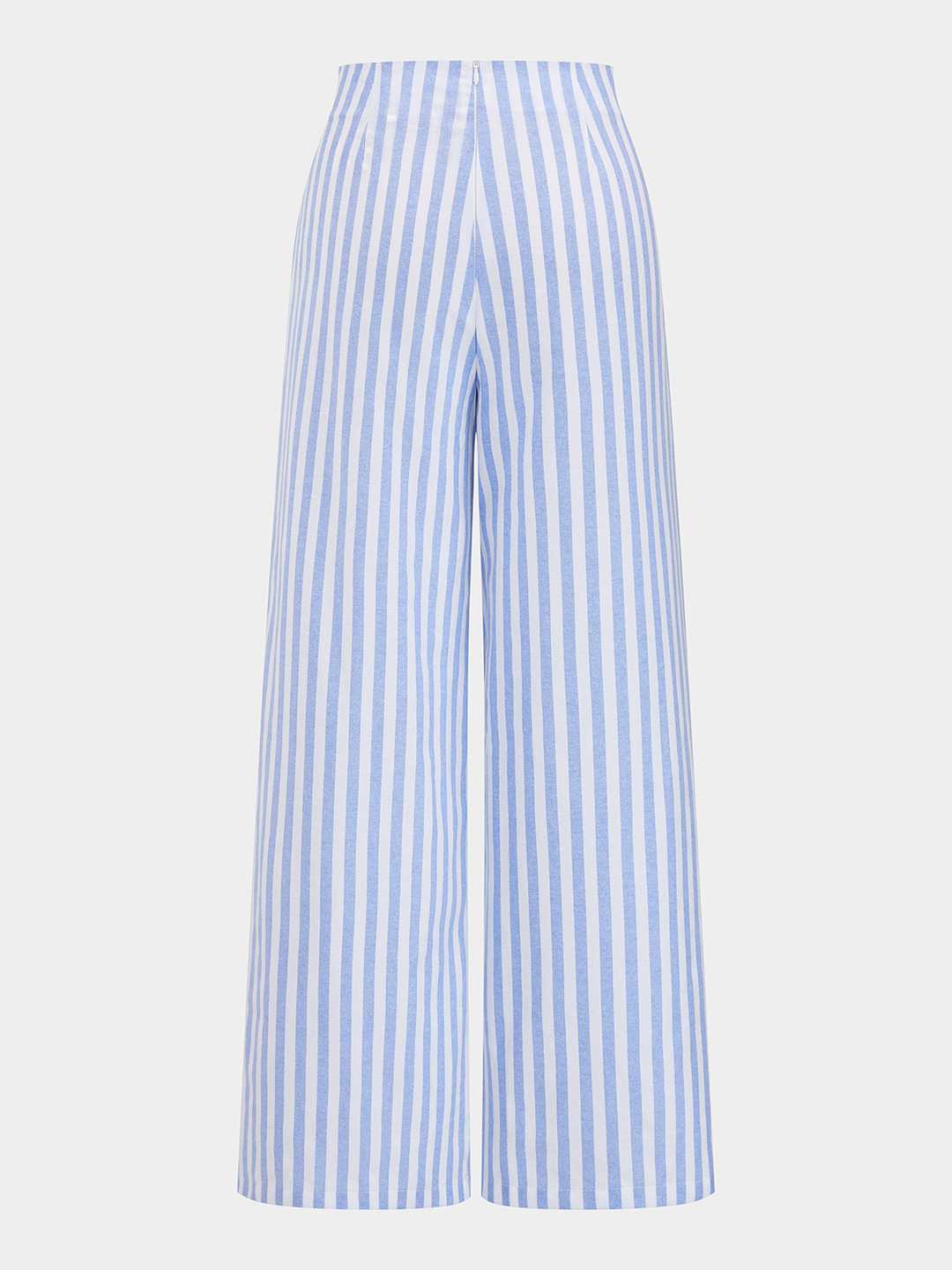 Belted Striped Lapel Vest & Pants Set