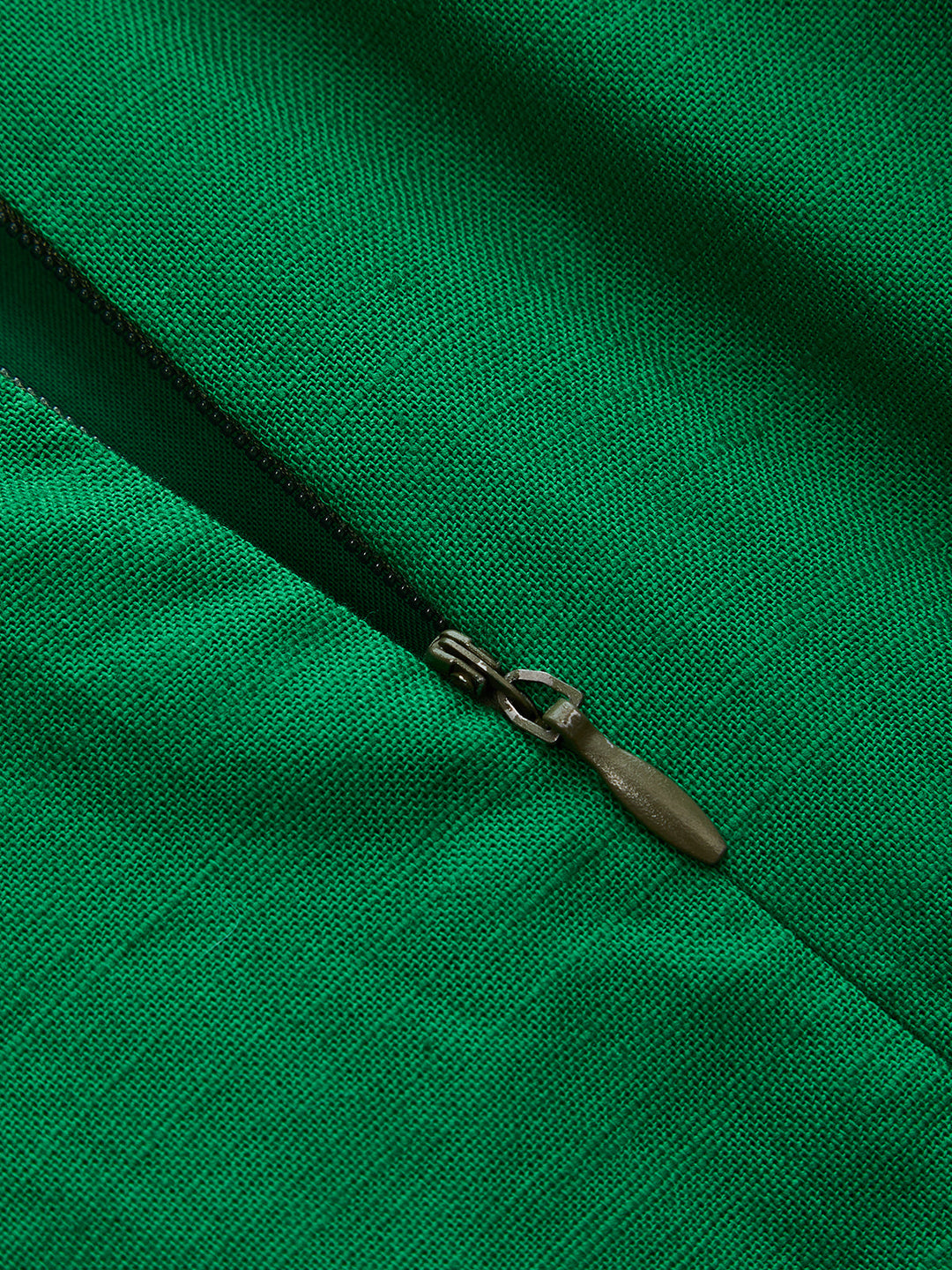Cotton Linen Wrap Tie Sleeveless Mini Dress