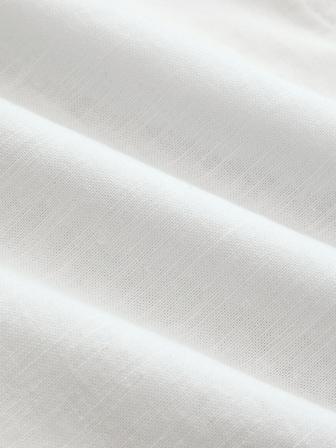 Cotton Linen Pocket Drawstring Shirt Romper