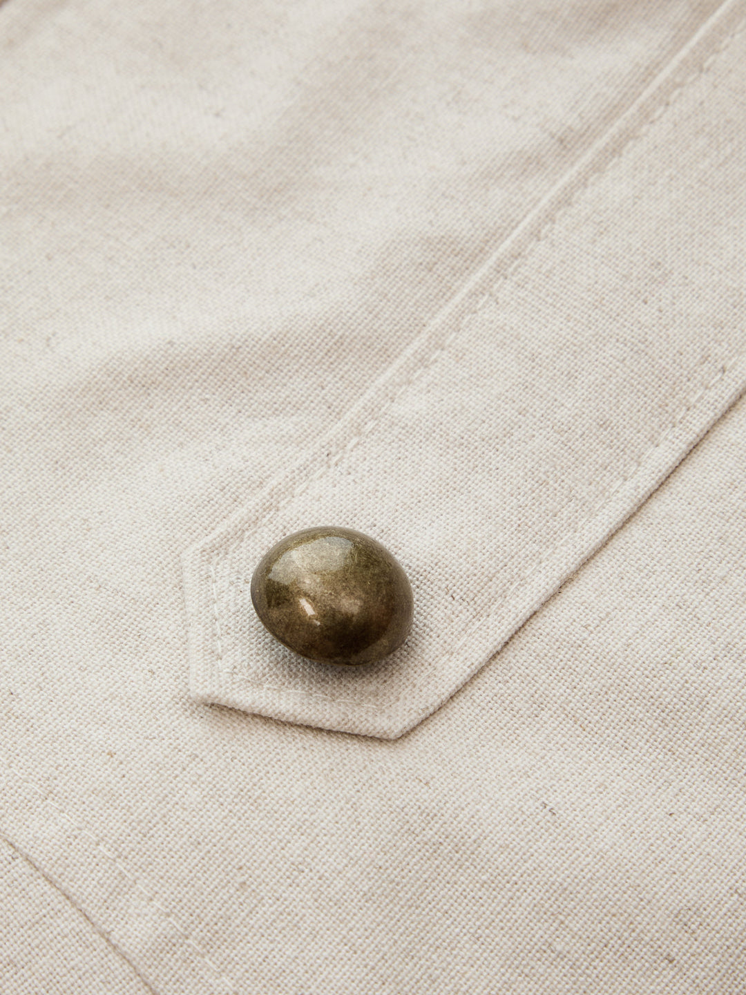 Napoleon Style Cotton Linen Mini Dress