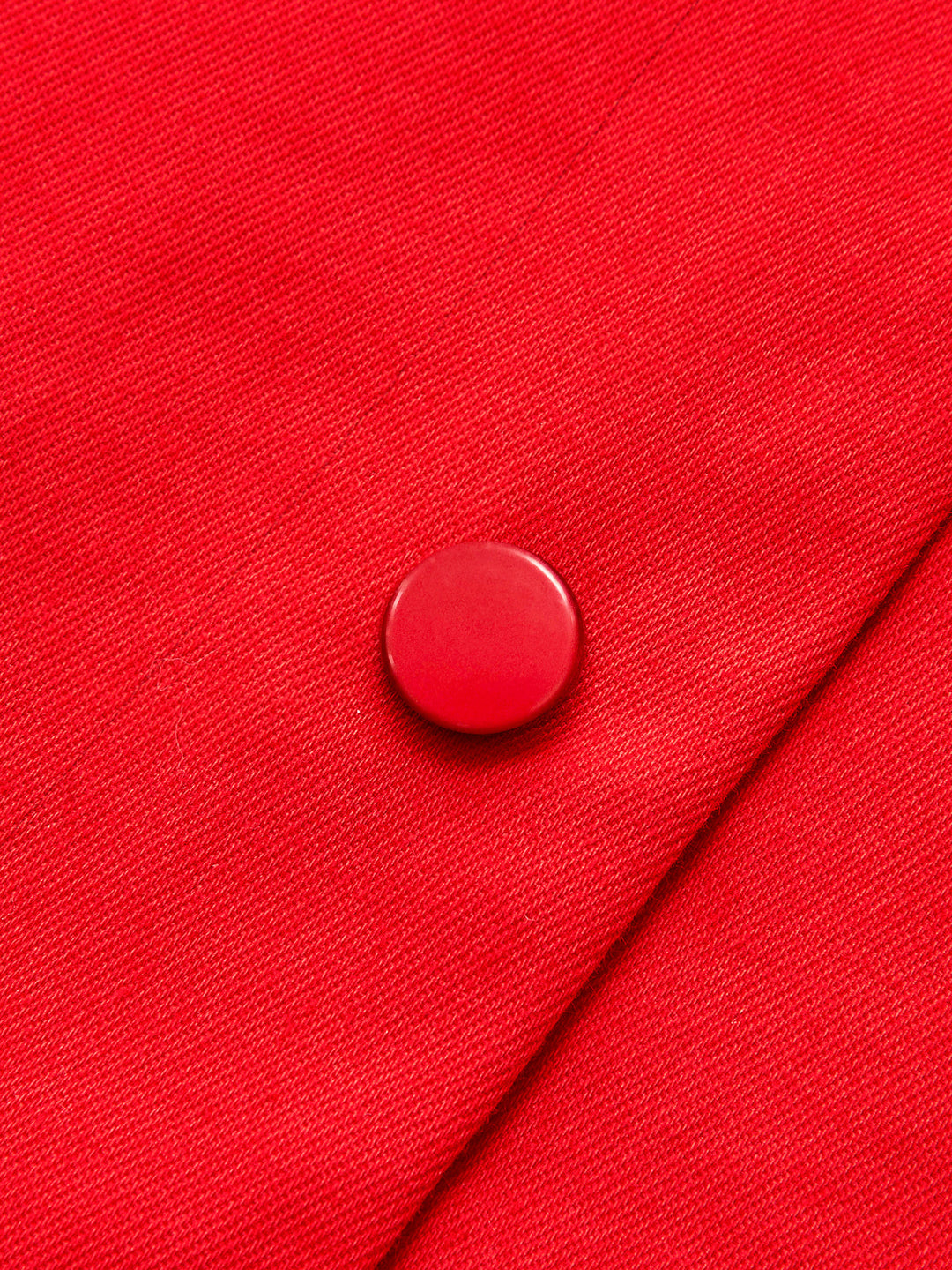 Button-Front Sleeveless Short Dress