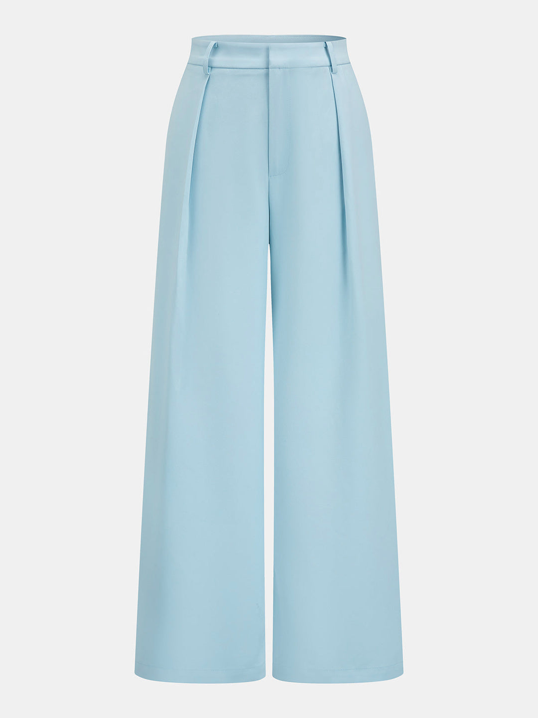 Sleeveless Textured Vest & Pleated Pant Set