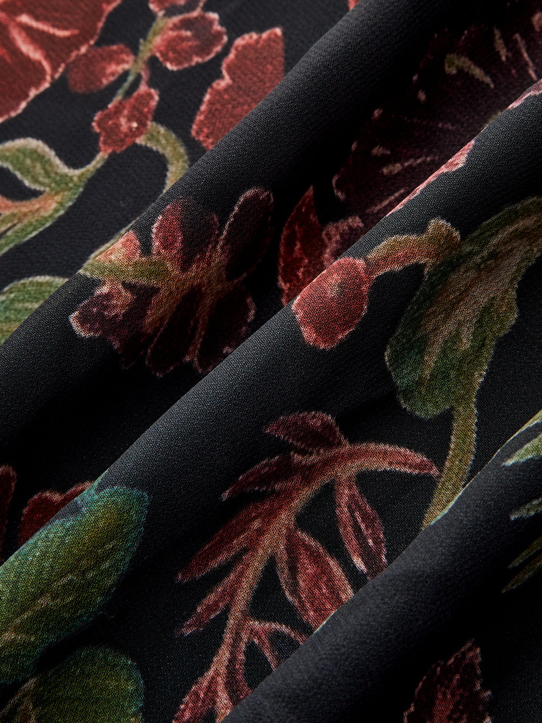 Velvet Bodice Floral Slip Maxi Dress