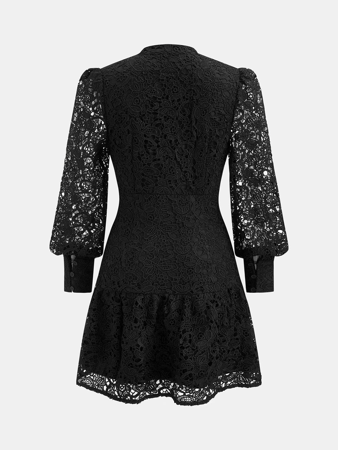 Embroidered Mini Dress