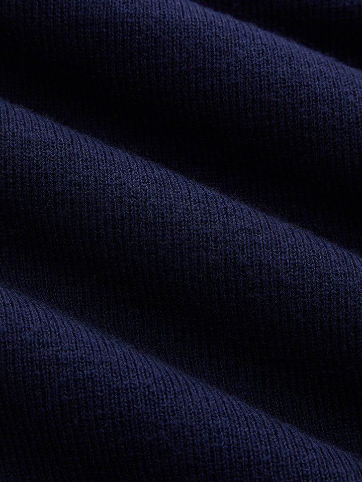 Detachable Shawl Color‑Block Knit Top
