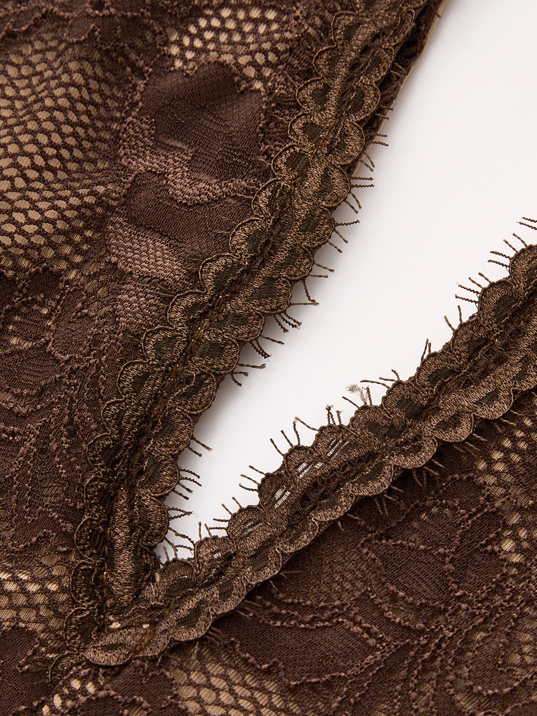 Lace Halter Bodysuit & Faux Leather Mini Skirt Set