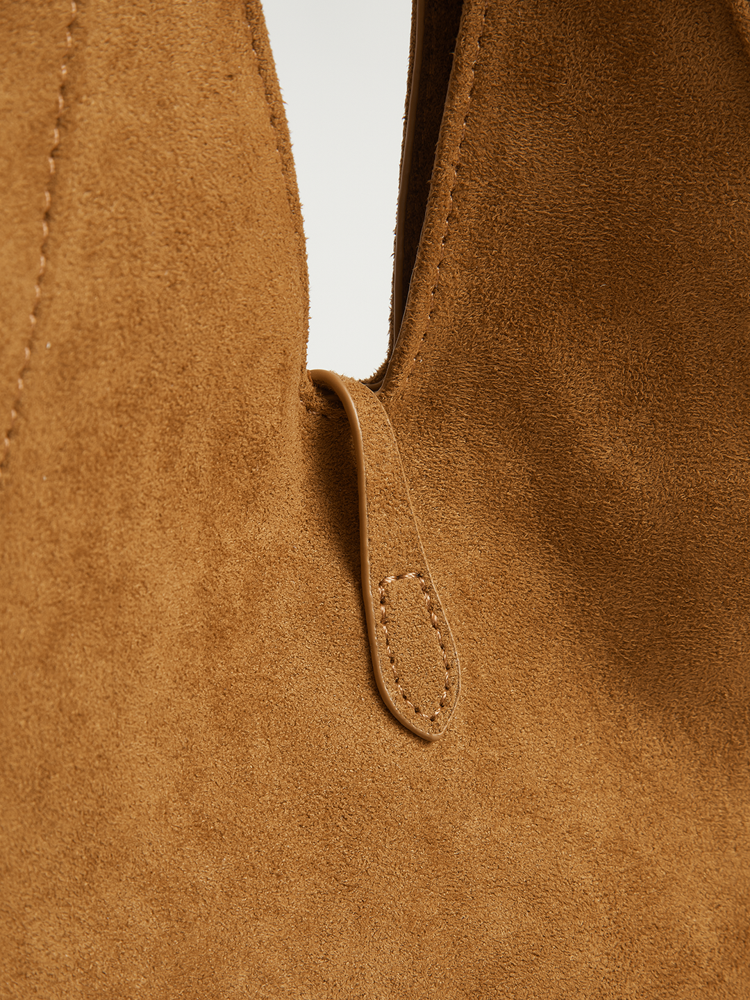 Large Suede Effect Casual Tote Bag