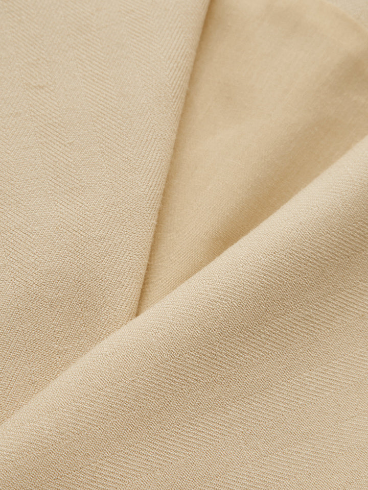 Ribbon Tie Shawl Collar Sleeveless Vest