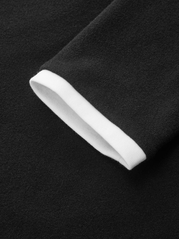 Warm‑Stretch Boat Neck 3/4 Sleeve Top