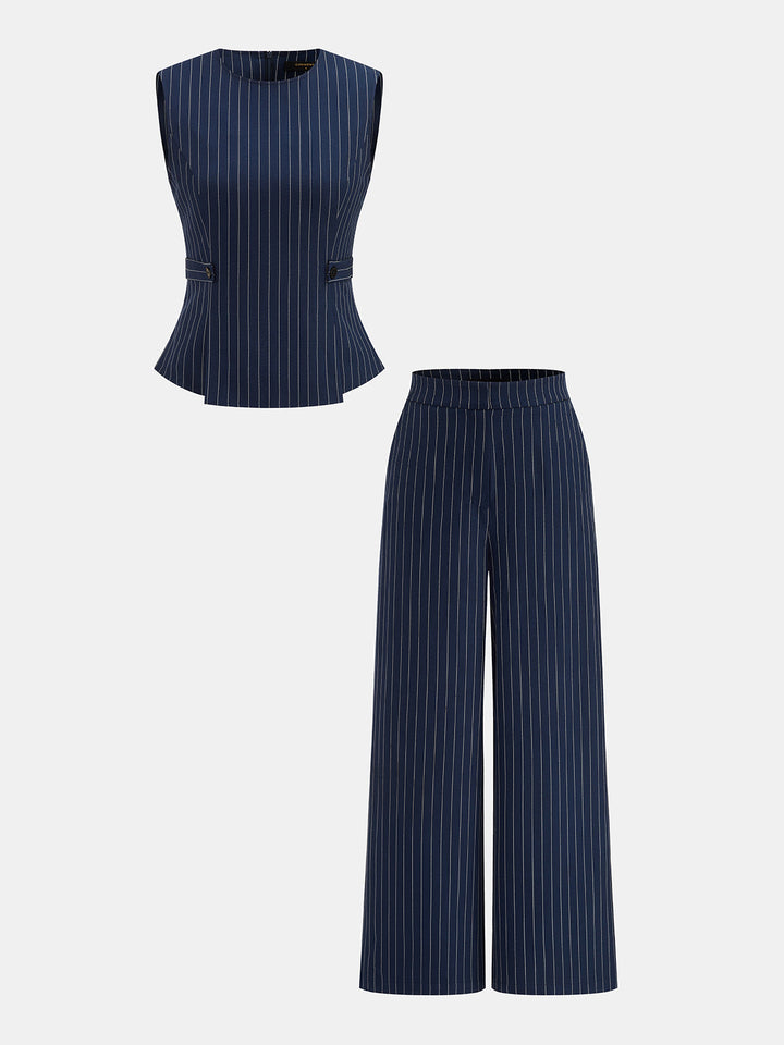 Pinstripe Business Co‑ord Set