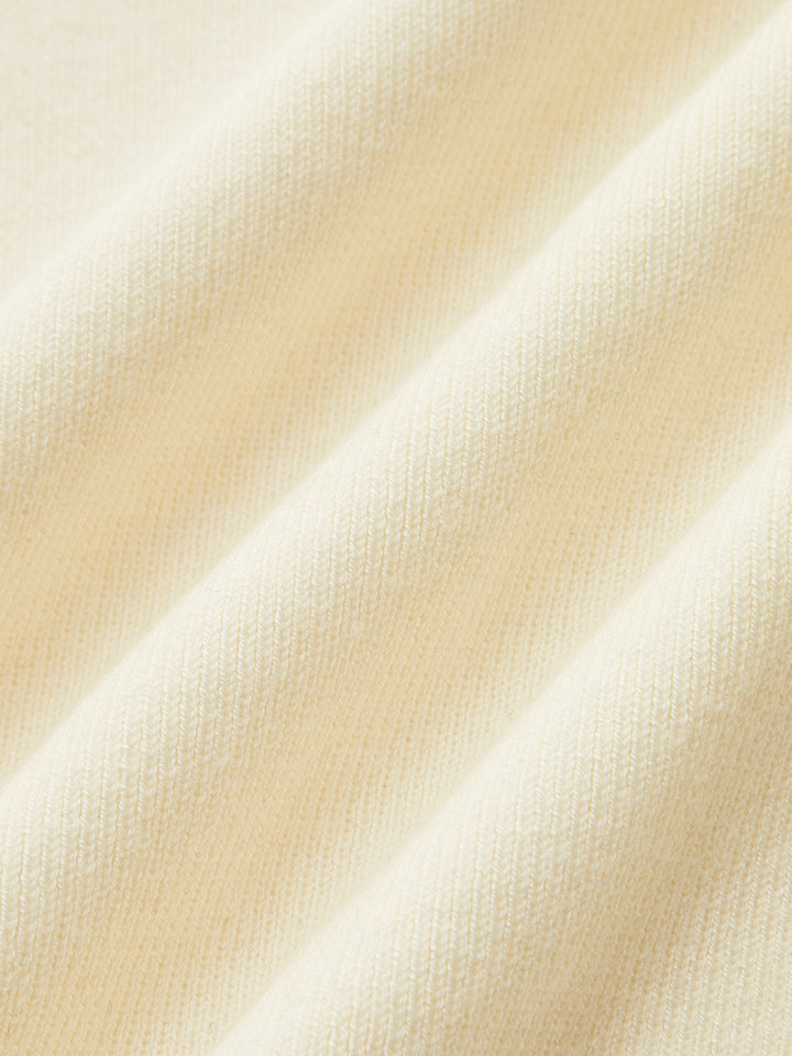Contrast Trim Wool Blend Knit Co‑ord Set