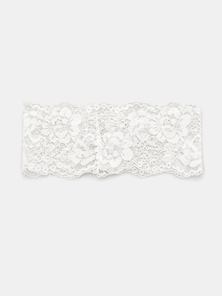 Floral Lace Wide Headband