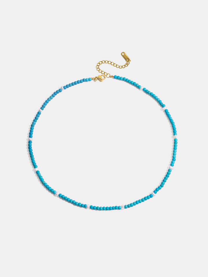 Dainty Beaded Choker Necklace