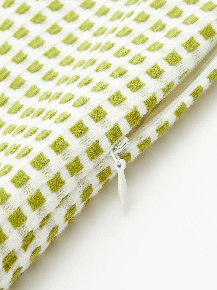 Waffle Grid Knit Flare Capri Pants