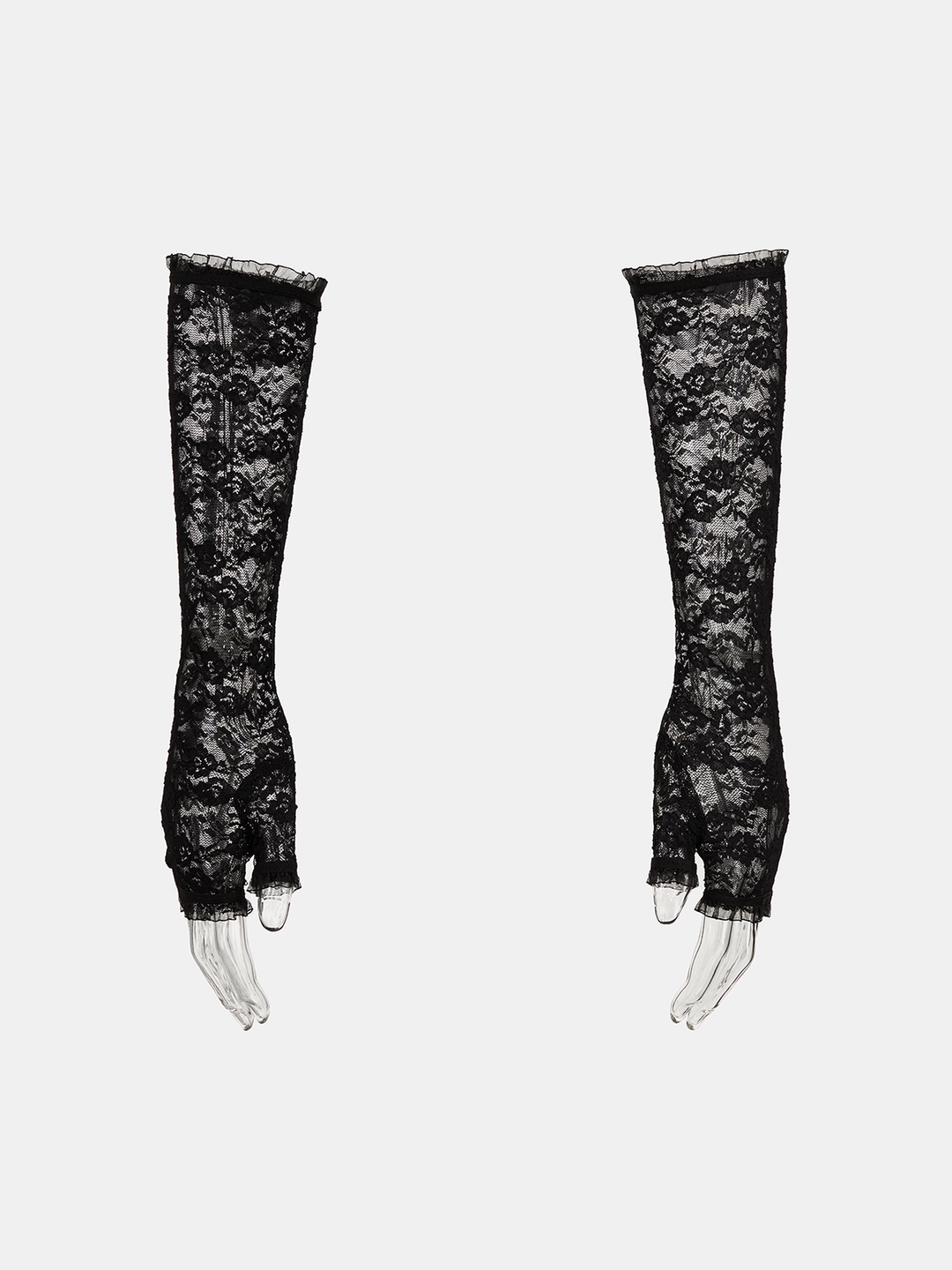 Lace Fingerless Long Gloves