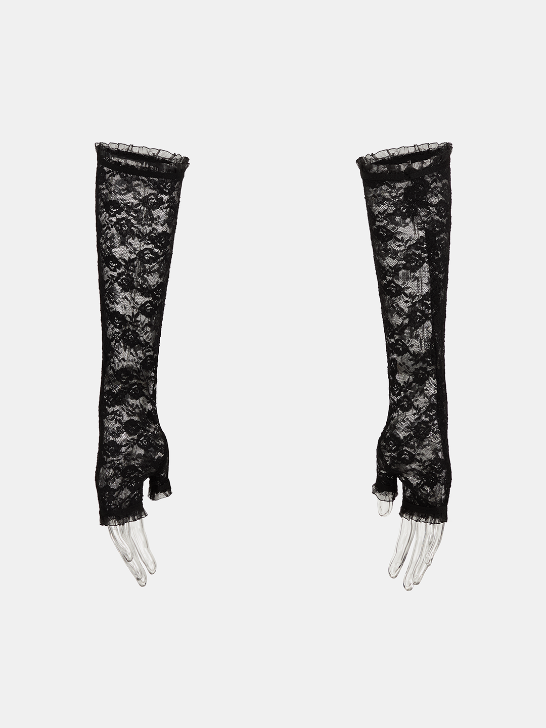 Lace Fingerless Long Gloves