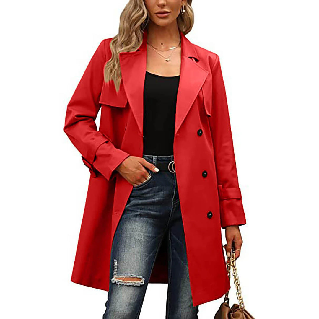 French Chic Long Cardigan – Stylish Layer for Transitional Weather