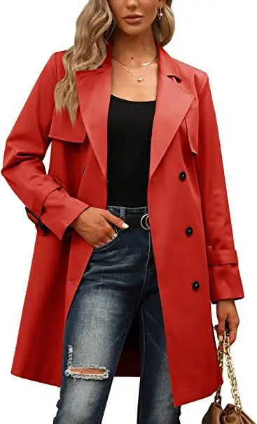 French Chic Long Cardigan – Stylish Layer for Transitional Weather