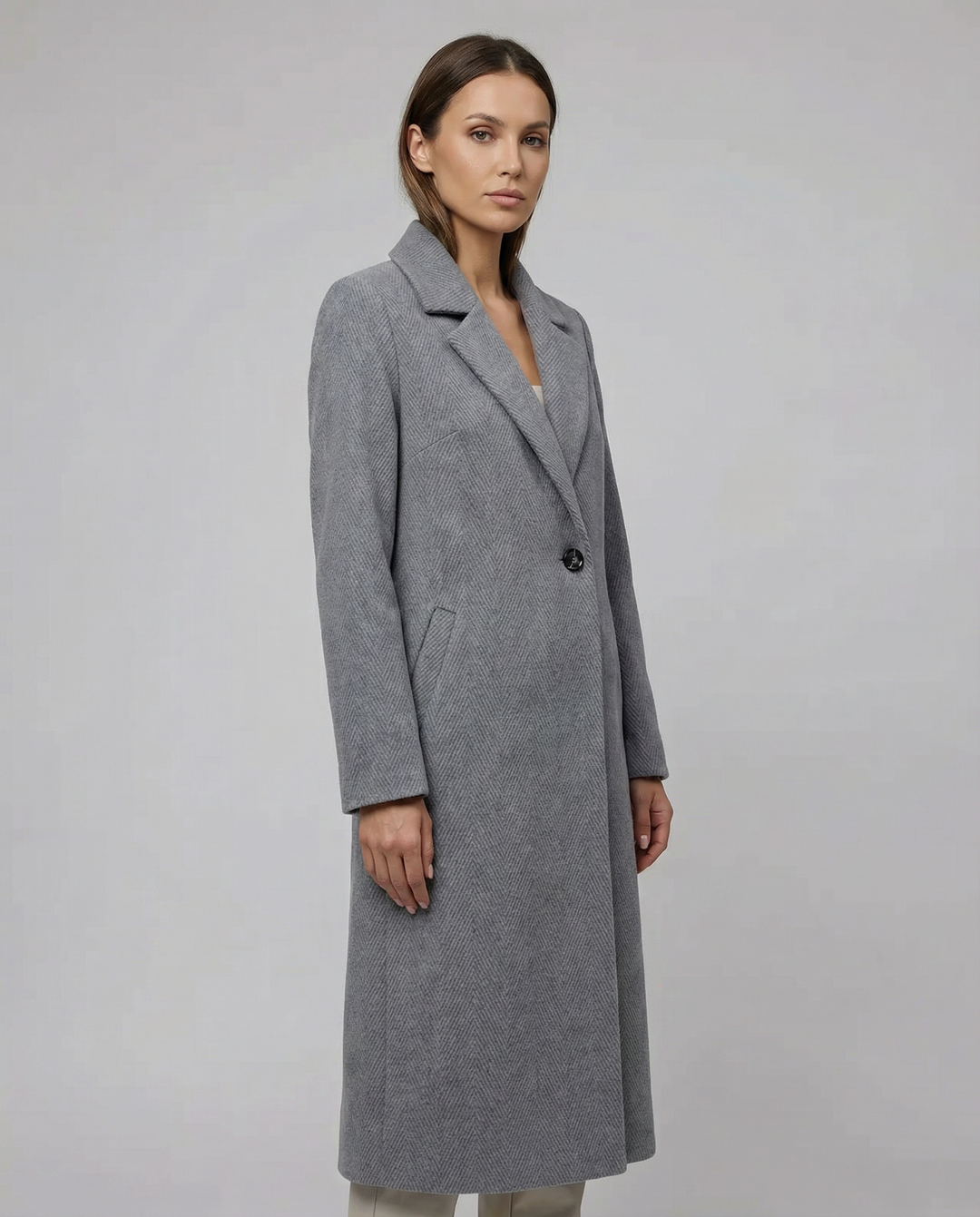 Trench Coat – Stylish Mid-Long Design for Work and Casual Wear