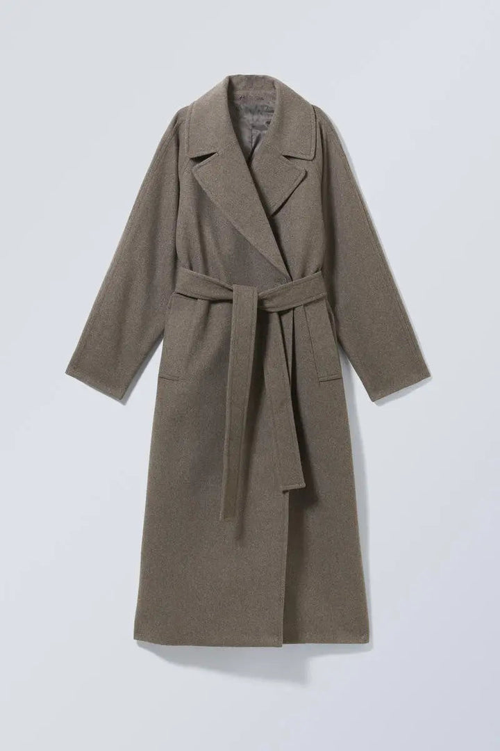 Women's Oversized Long Wool Coat