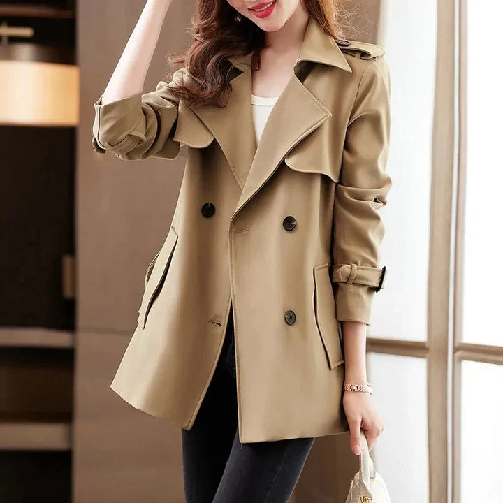 Black Trench Coat Women – Stylish Layer for Transitional Weather